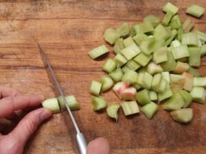 Tarte rhubarbe abricot - Instruction 3