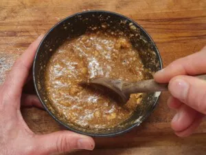 Tarte rhubarbe abricot – Instruction 4 Tarte rhubarbe abricot - Instruction 4