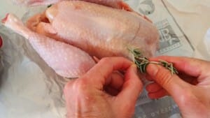 Poulet rôti à l’ail, herbes et citron - Instruction 0