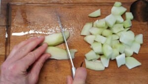 Christophine aux herbes – Instruction 2 Poêlée de Chayottes - Instruction 2