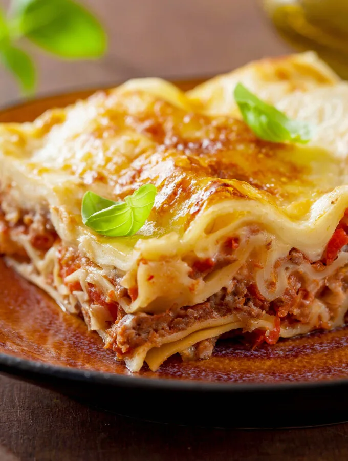 Lasagnes à la bolognaise Lasagnes à la bolognaise