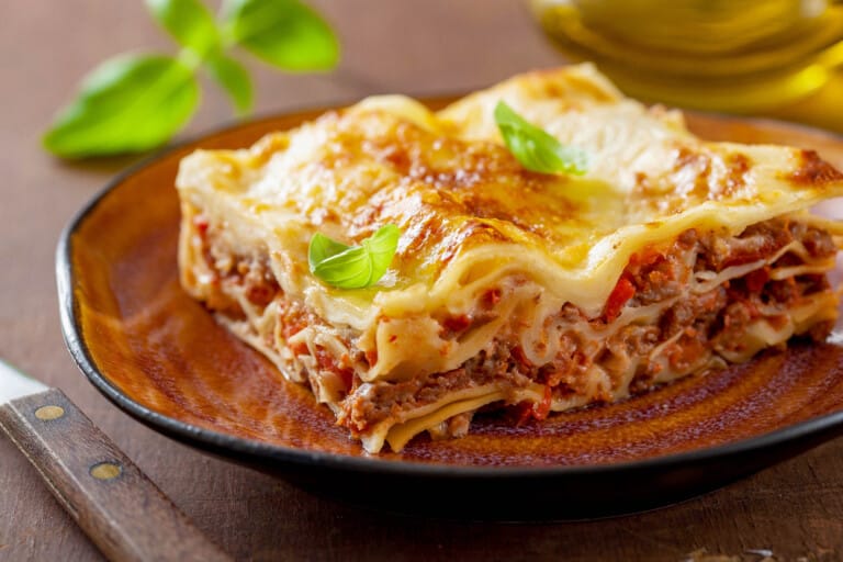 Lasagnes à la bolognaise Lasagnes à la bolognaise