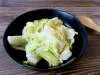 Sautéed Chinese cabbage with soy sauce