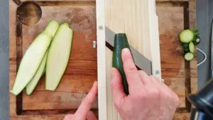 Courgettes grillées au four - Instruction 1