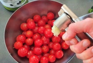 Tomates cerises confites – Instruction 2 Tomates cerises confites - Instruction 2