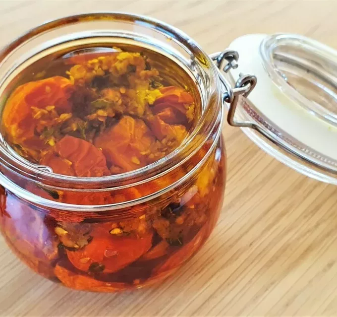 Tomates cerises confites Tomates cerises confites