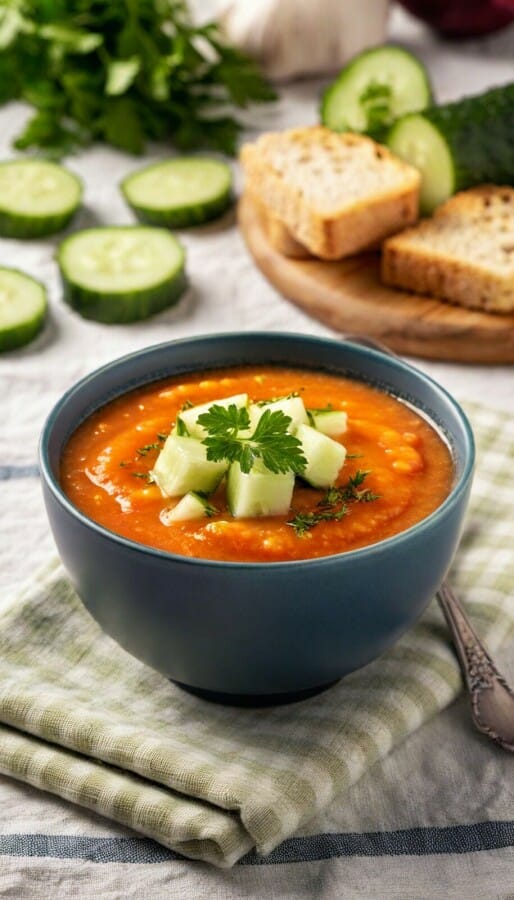 My Authentic Andalusian Gazpacho