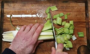 Ma soupe de légumes toute simple - Instruction 1