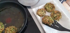 Croquettes aux oignon nouveaux, champignons et tofu – Instruction 10 Croquettes aux oignon nouveaux, champignons et tofu - Instruction 10