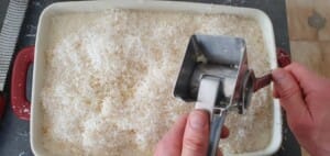 Gratin de pommes de terre au Comté - Instruction 6