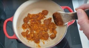 Cassolette de fèves à la crème et au chorizo - Instruction 4