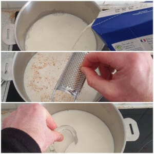 Gratin de pommes de terre au Comté - Instruction 1