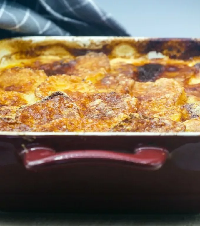 Gratin de pommes de terre au Comté