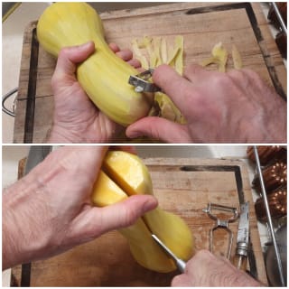 Butternut au four rôtie aux épices - Instruction 0