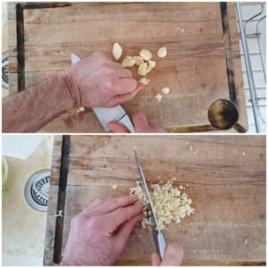 Epaule d&rsquo;agneau roulée, oignons nouveaux - Instruction 1