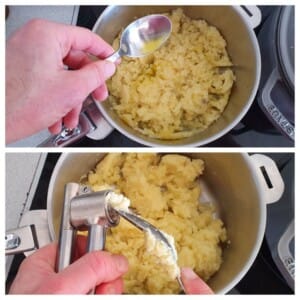 Ecrasée de pomme de terre à l’huile d’olive – Instruction 4 Ecrasée de pomme de terre à l’huile d’olive - Instruction 4