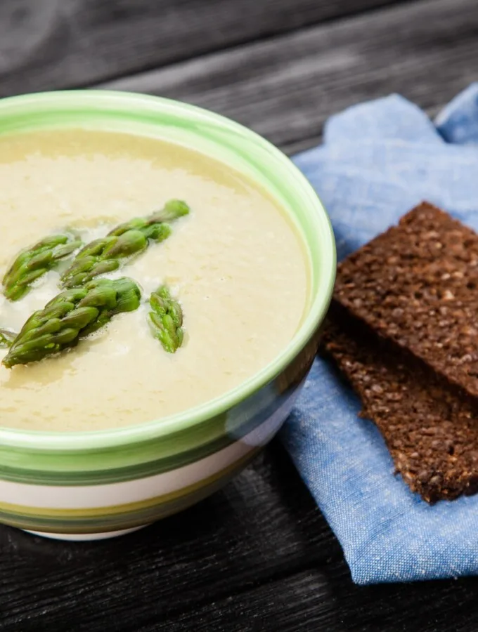 Velouté d’asperges vertes Velouté d’asperges vertes