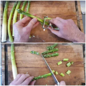 Velouté d’asperges – Instruction 1 Velouté d’asperges - Instruction 1