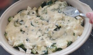 Gratin de courgettes à la féta – Instruction 4 Gratin de courgettes à la féta - Instruction 4