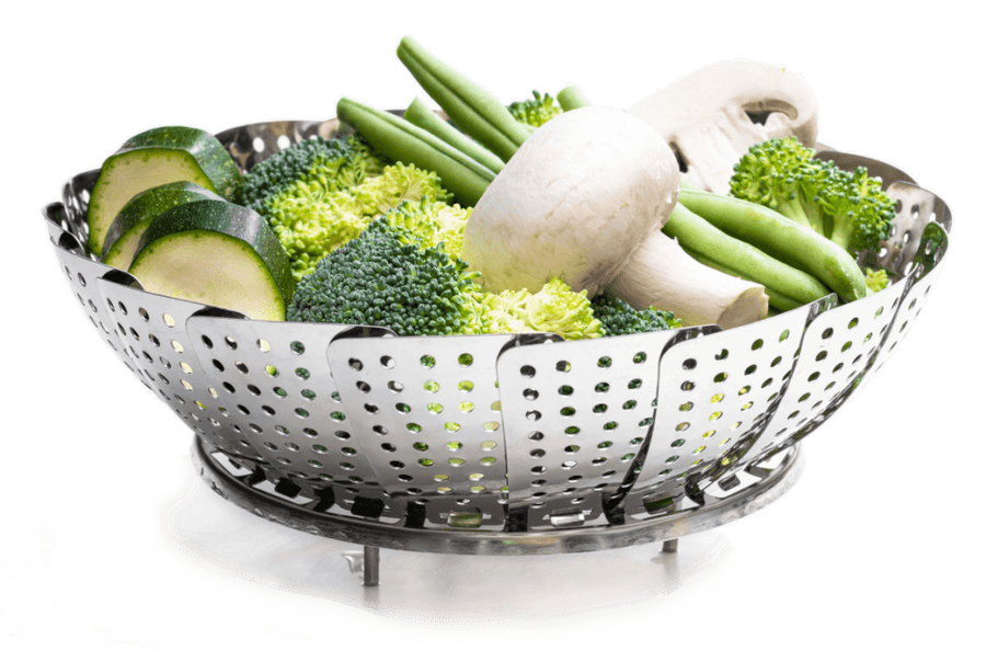 Steam cooker or steamer, steam basket or daisy