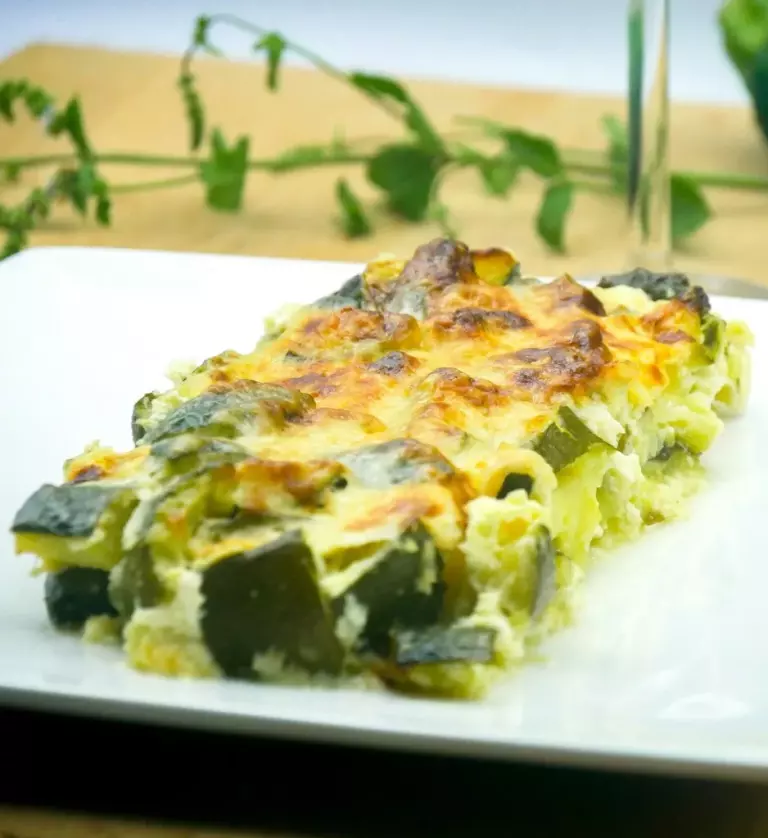 Gratin de courgettes à la feta et à la menthe Gratin de courgettes à la feta et à la menthe