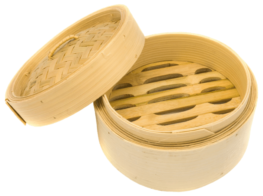Bamboo steam basket