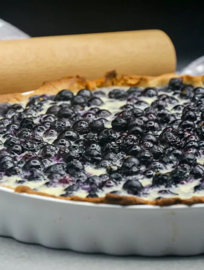 Tarte aux myrtilles des Pyrénées Tarte aux myrtilles des Pyrénées