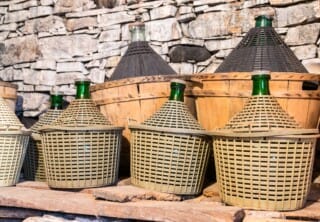 What is a demijohn used for in the kitchen?