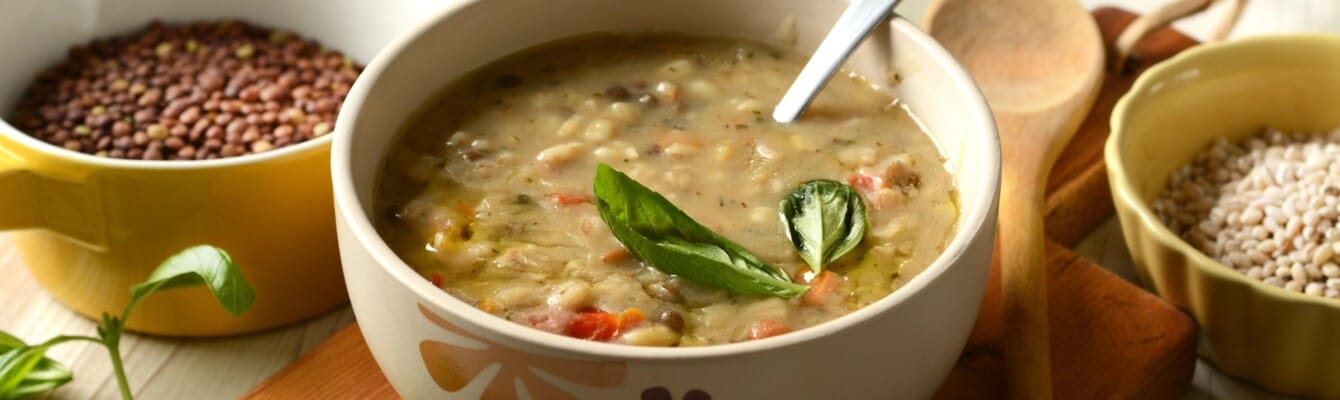 How can you combine legumes and grains to make a complete vegetarian meal?