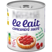 Lait concentré sucré