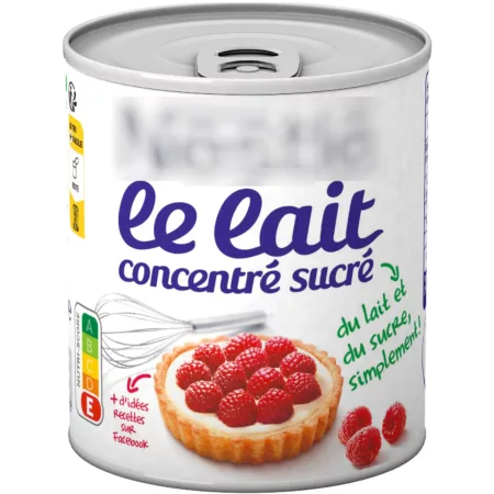 Lait concentré sucré