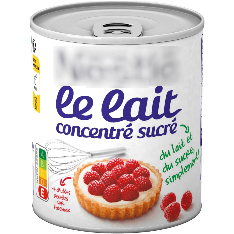 Lait concentré sucré