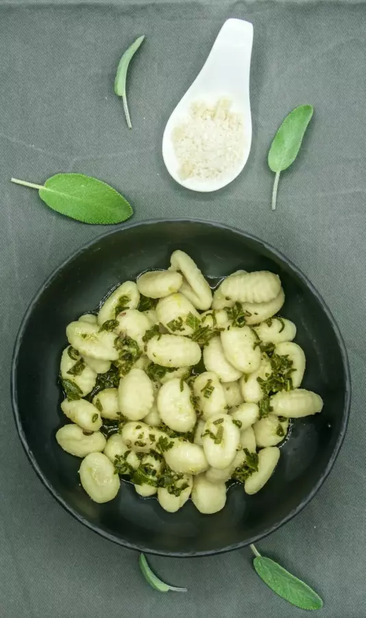 Gnocchi with sage butter