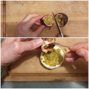 Sablés, mascarpone et fruit de la passion - Instruction 11