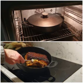 Poitrine de porc confite miel-gingembre - Instruction 9