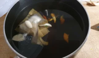 Poitrine de porc confite miel-gingembre - Instruction 6