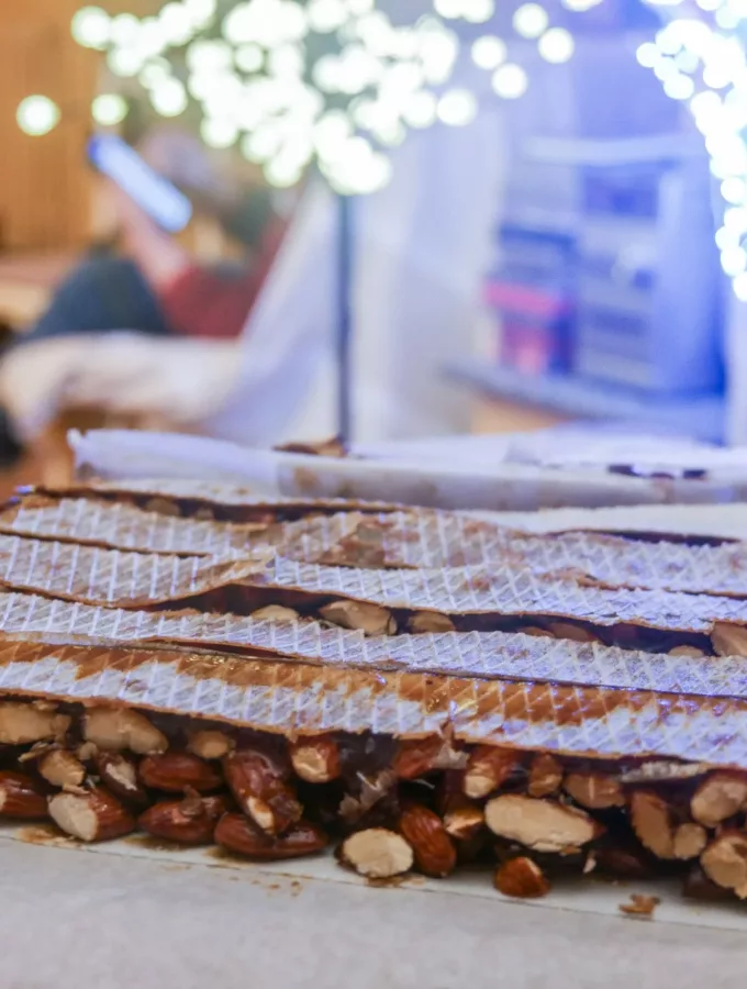 Nougat noir de Noël