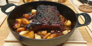 Honey-Ginger Confit Pork Belly