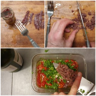 Poivrons grillés aux anchois - Instruction 6