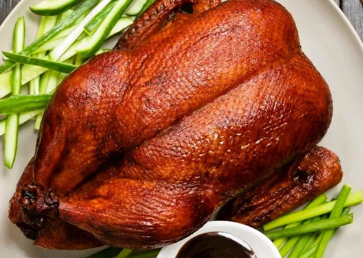 Laquage en cuisine, laquer un canard