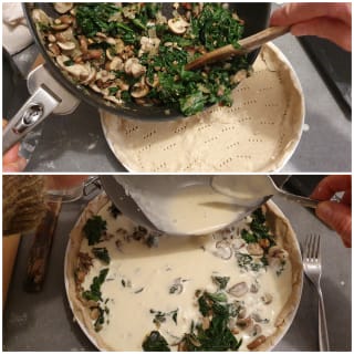 Tarte potimarron épinards – Instruction 12 Tarte potimarron épinards - Instruction 12