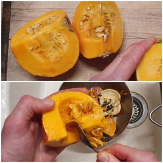 Tarte potimarron épinards – Instruction 0 Tarte potimarron épinards - Instruction 0