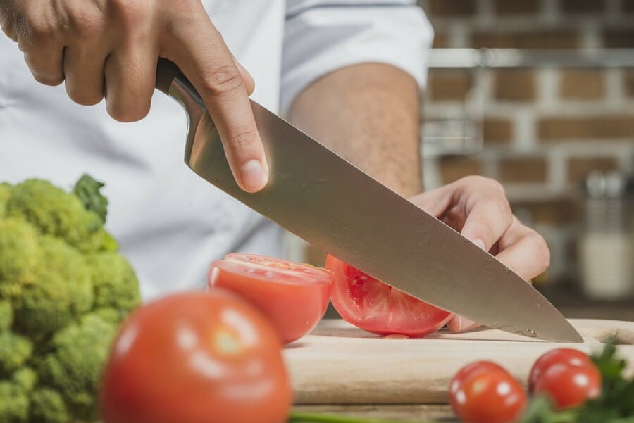 How to cut like a pro with a chef's knife?