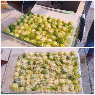 Choux de Bruxelles gratinés au Parmesan - Instruction 3