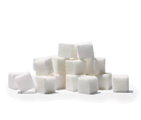 Sucre blanc en morceaux