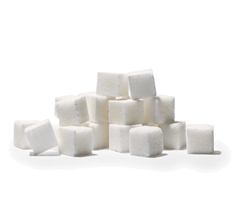Sucre blanc en morceaux