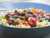Fusilli with capers and chorizo