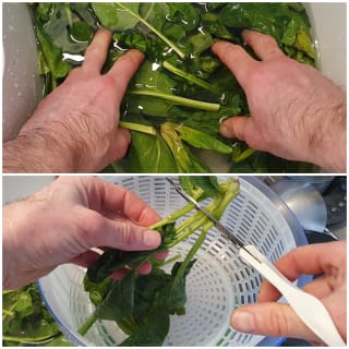 Feuilletés au chèvre et aux épinards - Instruction 0