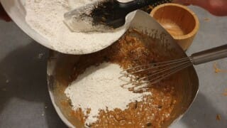 Cake vegan carotte banane graines - Instruction 6