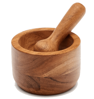 How do you chop your ingredients in the kitchen?